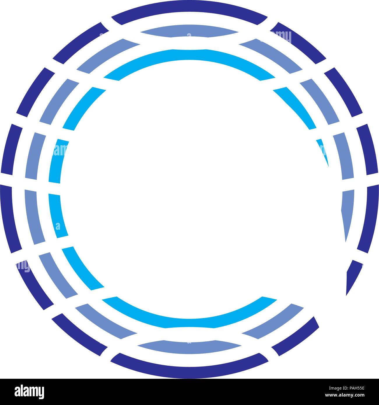 Sprechen globales Logo vector Template Stock Vektor