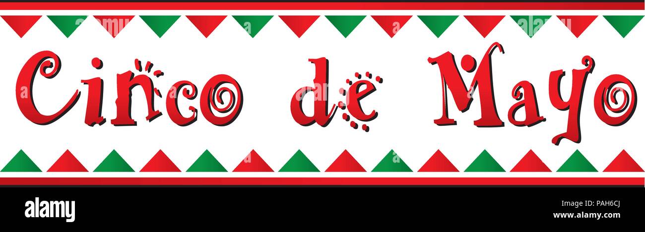 Cinco De Mayo Logo Stock Vektor