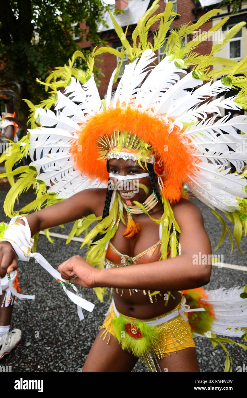 Leeds West Indian Karneval 2015 Stockfoto