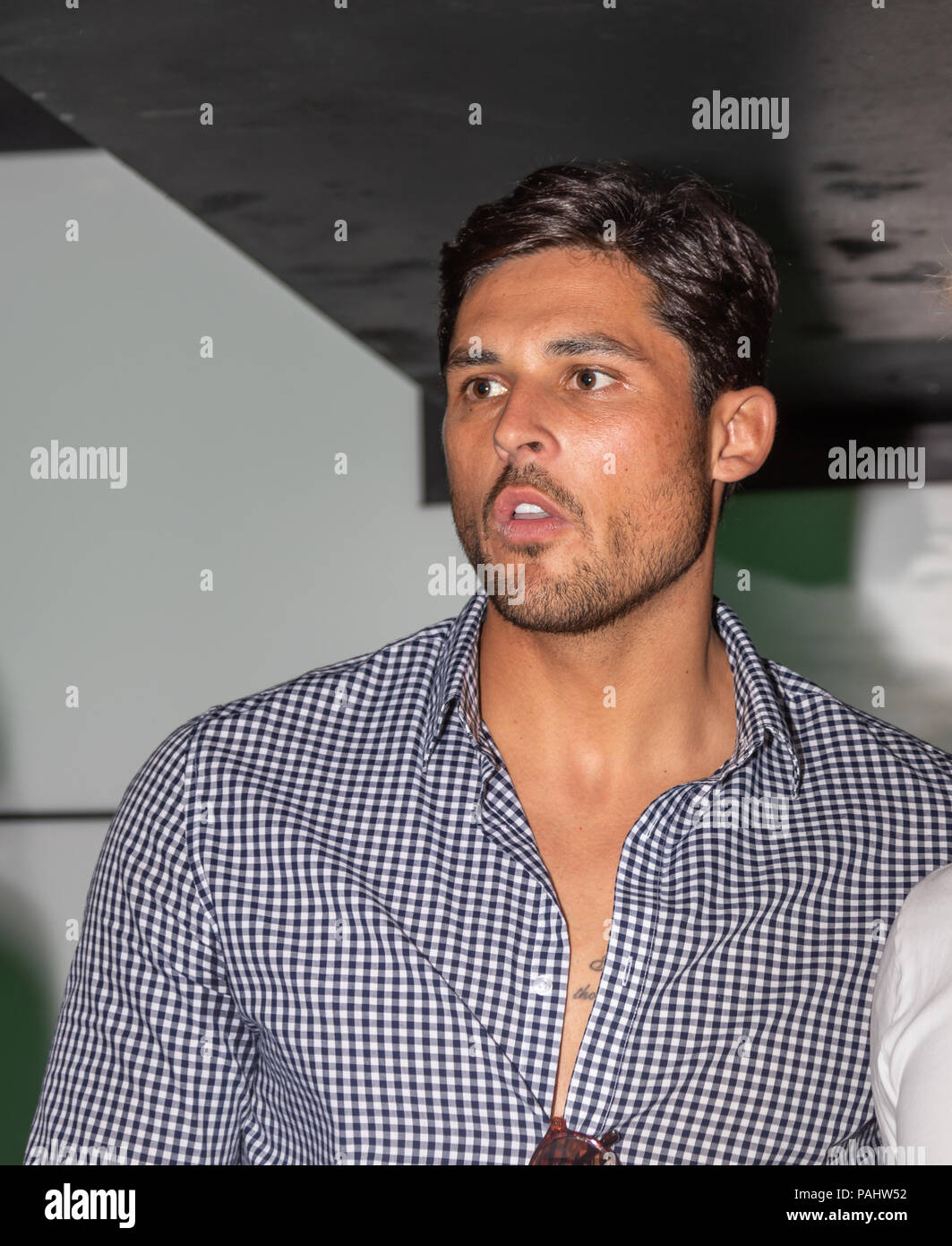 Dean Ralph im Club ein 9 Fünf Epping, 21. Juli 2018 Stockfoto