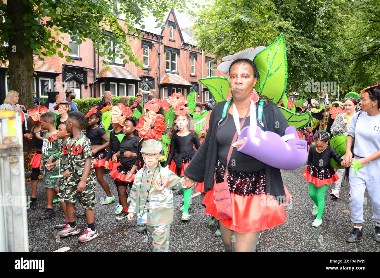 Leeds West Indian Karneval 2015 Stockfoto