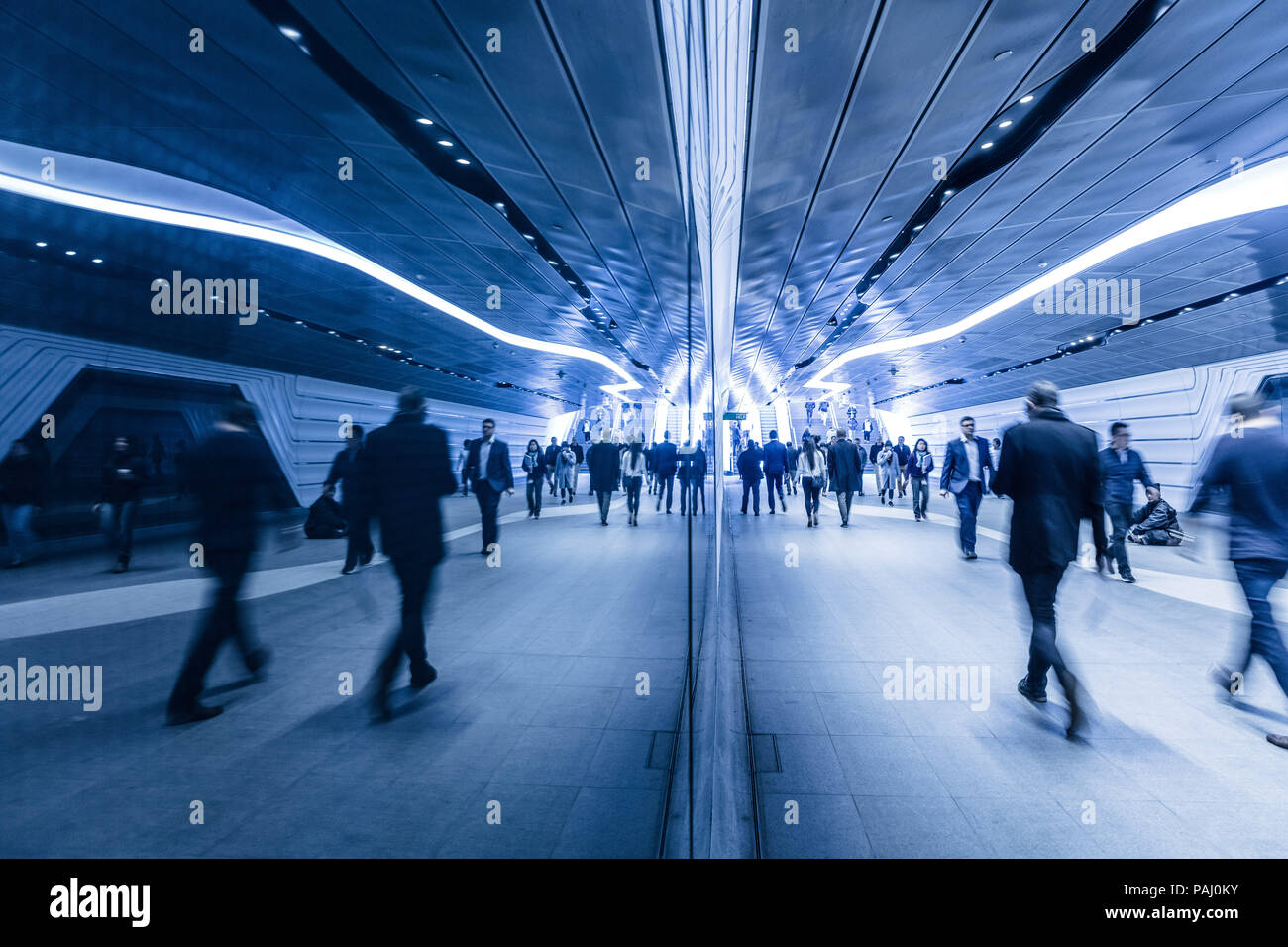 Die Undercover Wynyard Spaziergang in Sydney Stockfoto