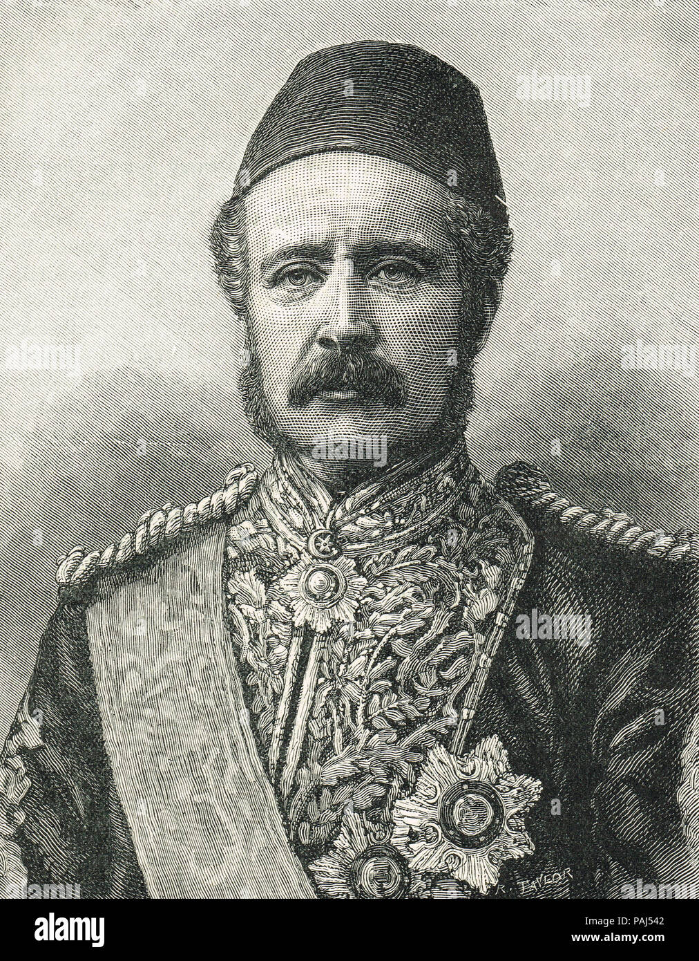 General Gordon, Gordon von Khartum, 1833-1885 Stockfoto