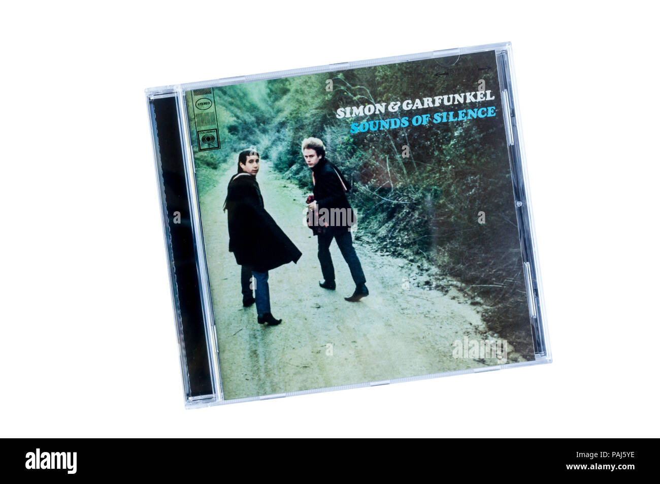 Klänge der Stille war das zweite Studioalbum der US-amerikanischen Folk-Rock-Duos Simon and Garfunkel. Es wurde 1966 veröffentlicht. Stockfoto