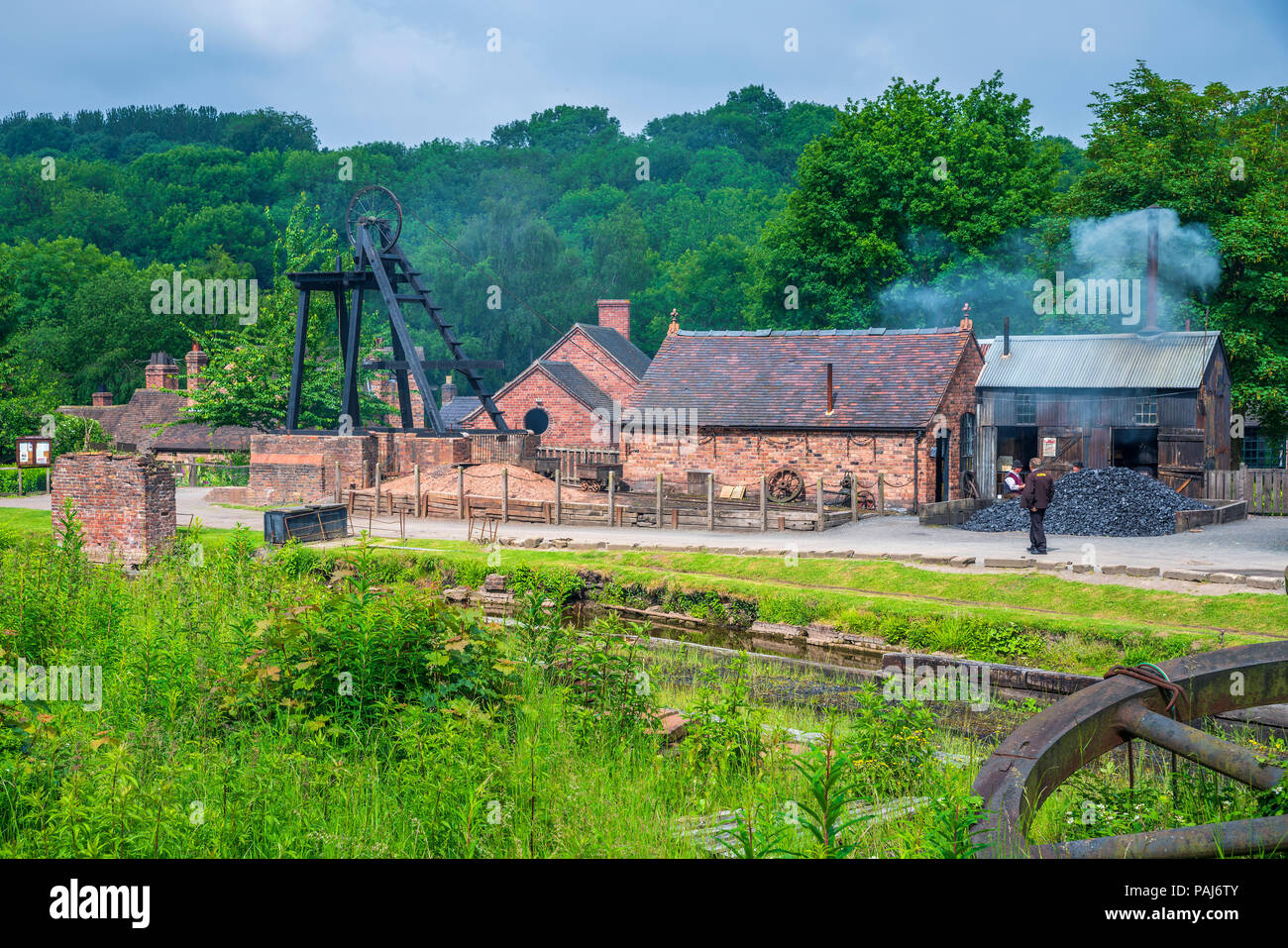 Blists Hill Victorian Town, Telford, Shropshire, England, Vereinigtes Königreich, Europa Stockfoto