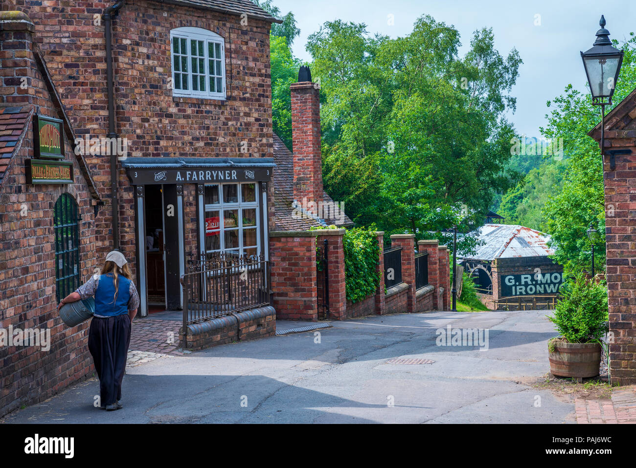 Blists Hill Victorian Town, Telford, Shropshire, England, Vereinigtes Königreich, Europa Stockfoto