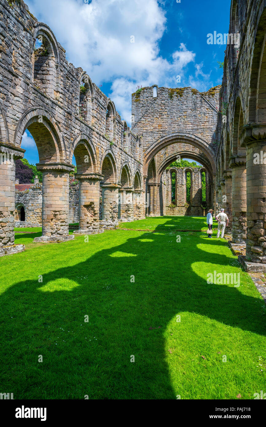 Buildwas Abbey, Shropshire, England, Vereinigtes Königreich, Europa Stockfoto