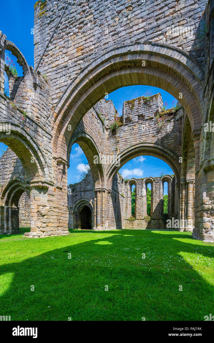 Buildwas Abbey, Shropshire, England, Vereinigtes Königreich, Europa Stockfoto