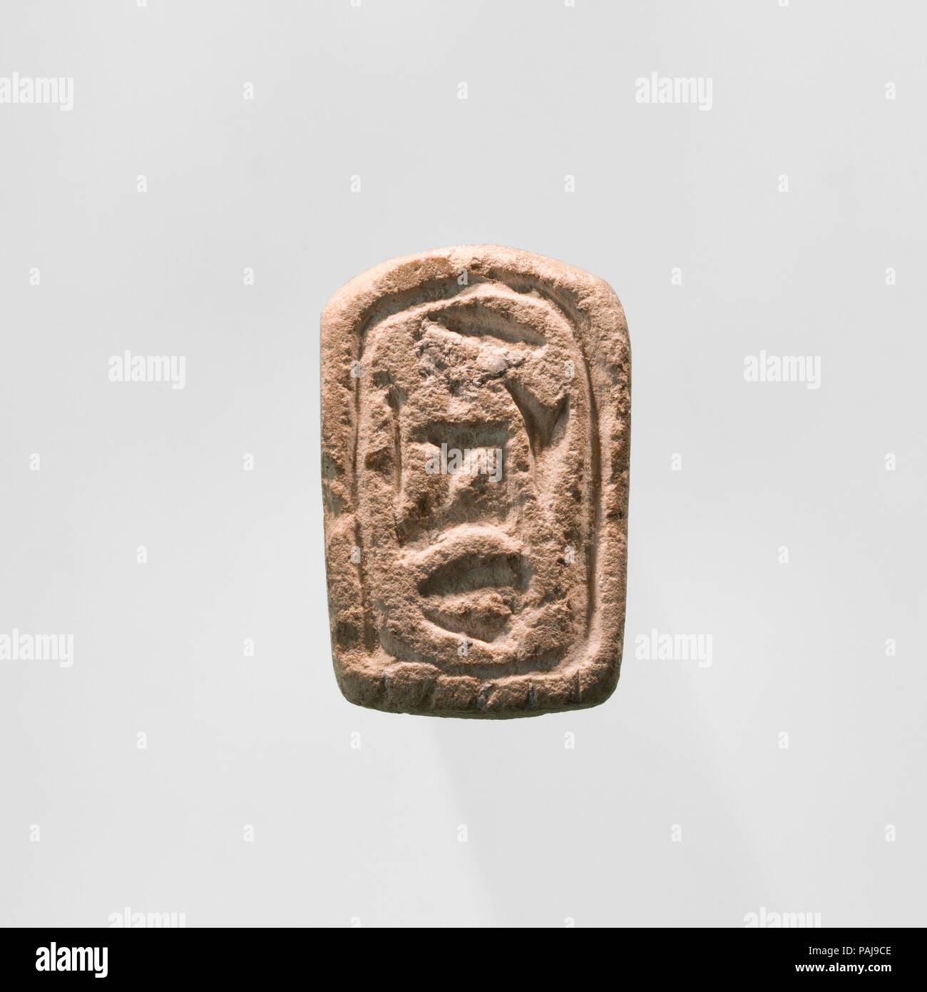 Stempel. Abmessungen: h. 2,9 cm (1 1/8 in). Dynastie: Dynasty 13. Datum: Ca. 1802-1640 v. Chr.. Museum: Metropolitan Museum of Art, New York, USA. Stockfoto