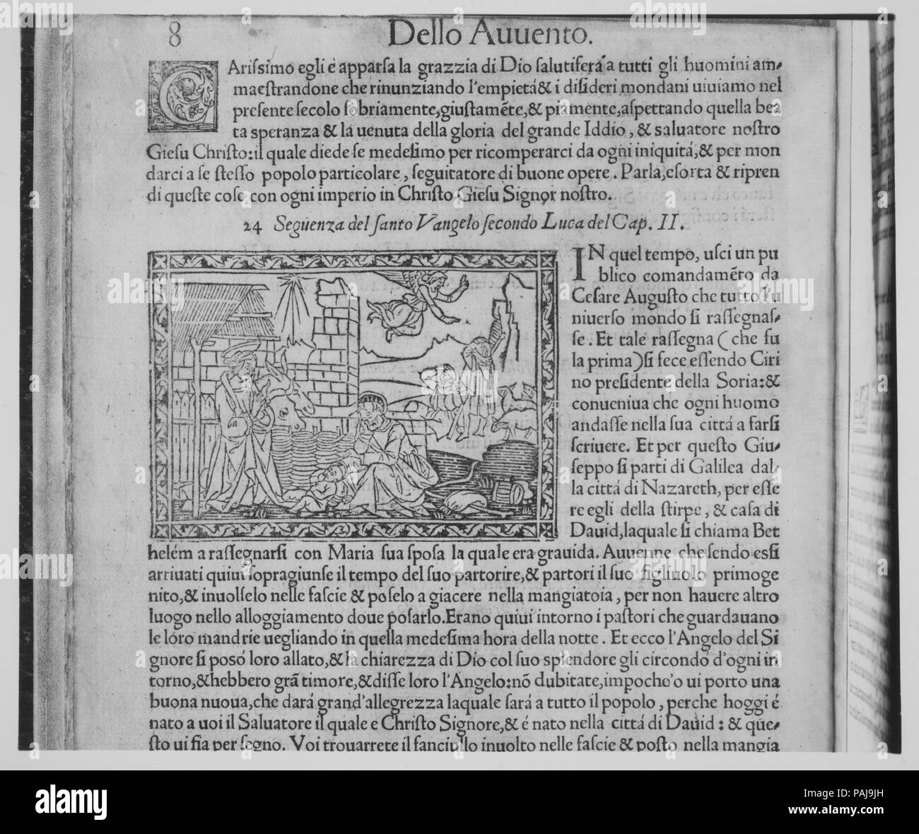 Pistole, Lezzioni, et Vangeli. Abmessungen: 12 x 7 15/16 x 1 in. (30,5 × 20,2 × 2,6 cm). Erschienen in: Florenz. Herausgeber: Von da Giunta, Florenz veröffentlicht. Datum: 1565-66. Museum: Metropolitan Museum of Art, New York, USA. Stockfoto