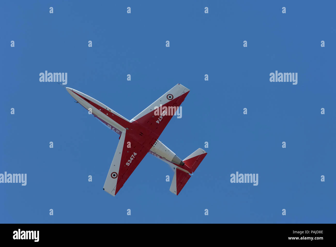 Aerobatic flying-Display an den 2005 Paris AirShow, Salon-du-Lac du Bourget Stockfoto