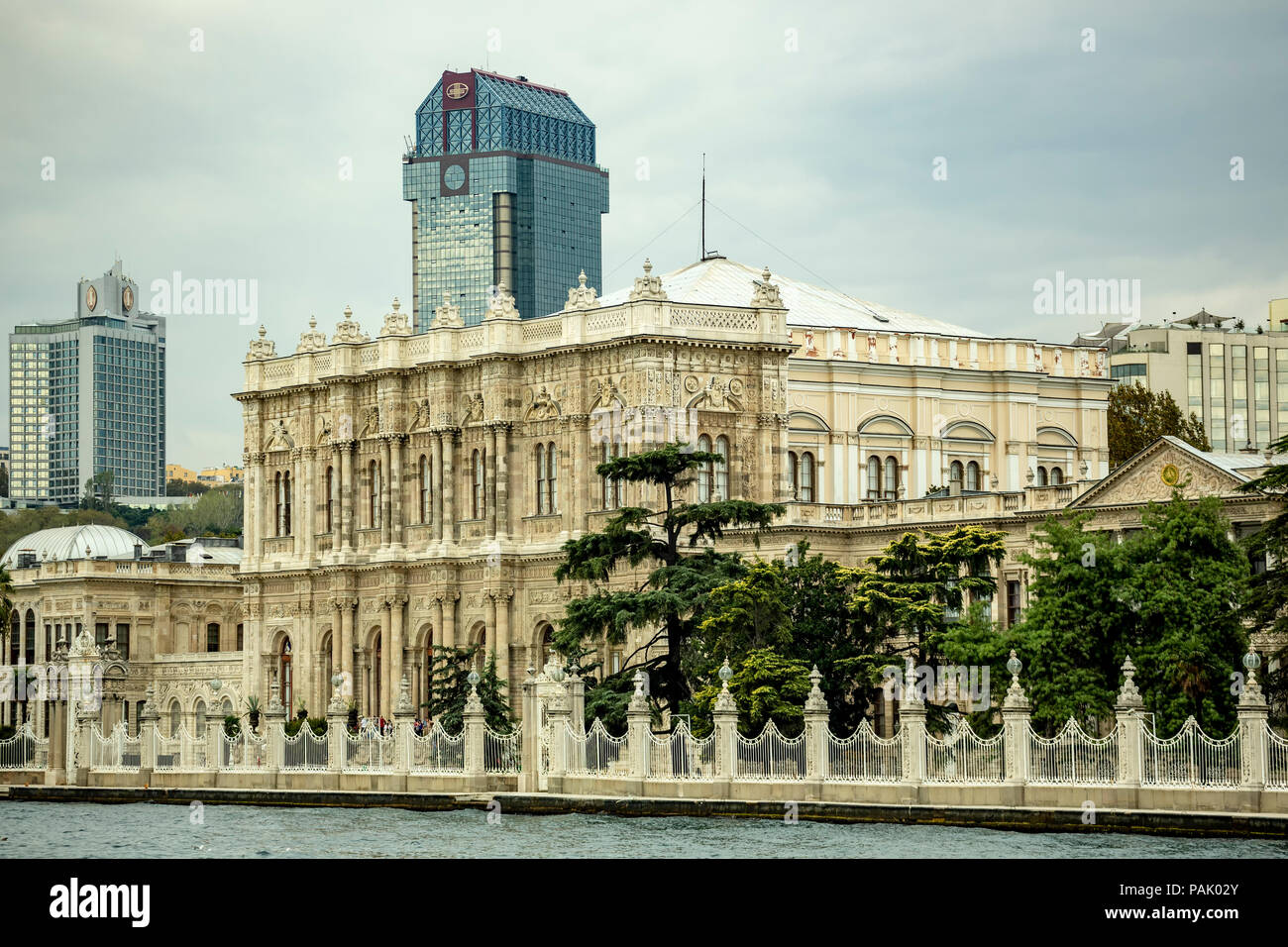 Dolmabahce Palast, Istanbul, Türkei Stockfoto