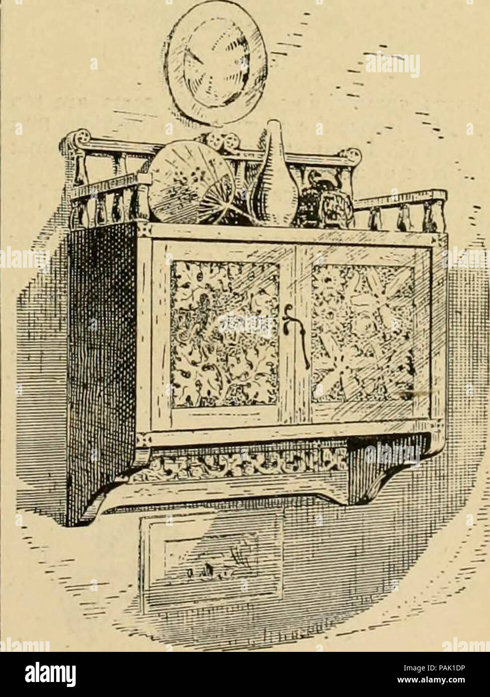 "Eine inländische cyclopaedia von praktischen Informationen.." (1878) Stockfoto