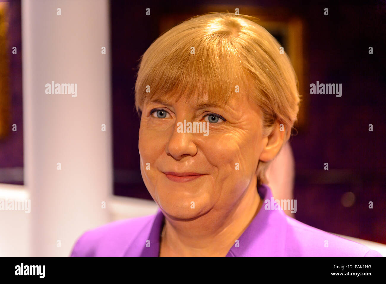 Peking China Apr 6 2016 Deutsche Canchellor Angela Merkel In