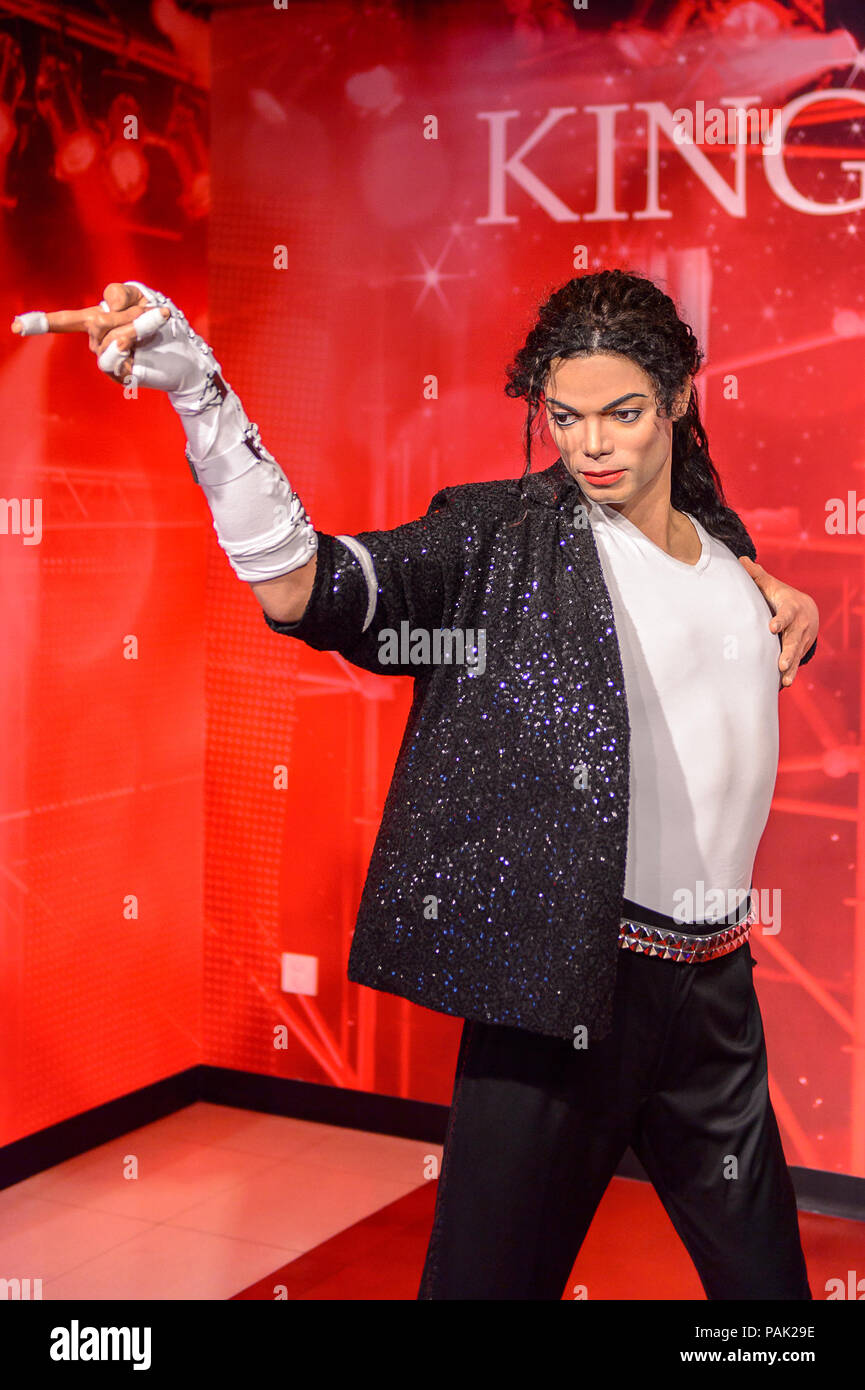 Peking China Apr 6 2016 King Of Pop Michael Jackson An Der