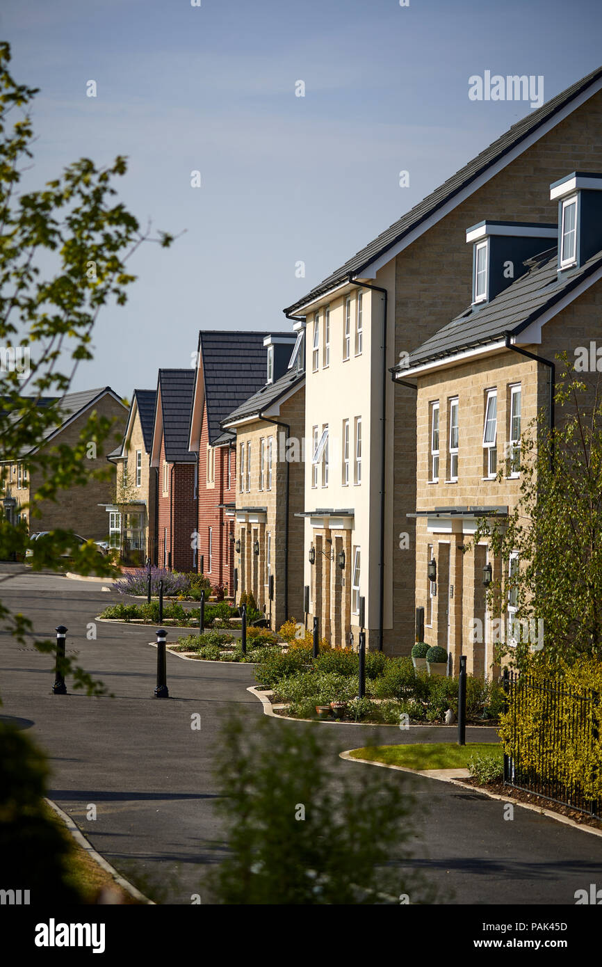 BARRATT die Links in Garstang, Lancashire, Entwicklung. Stockfoto