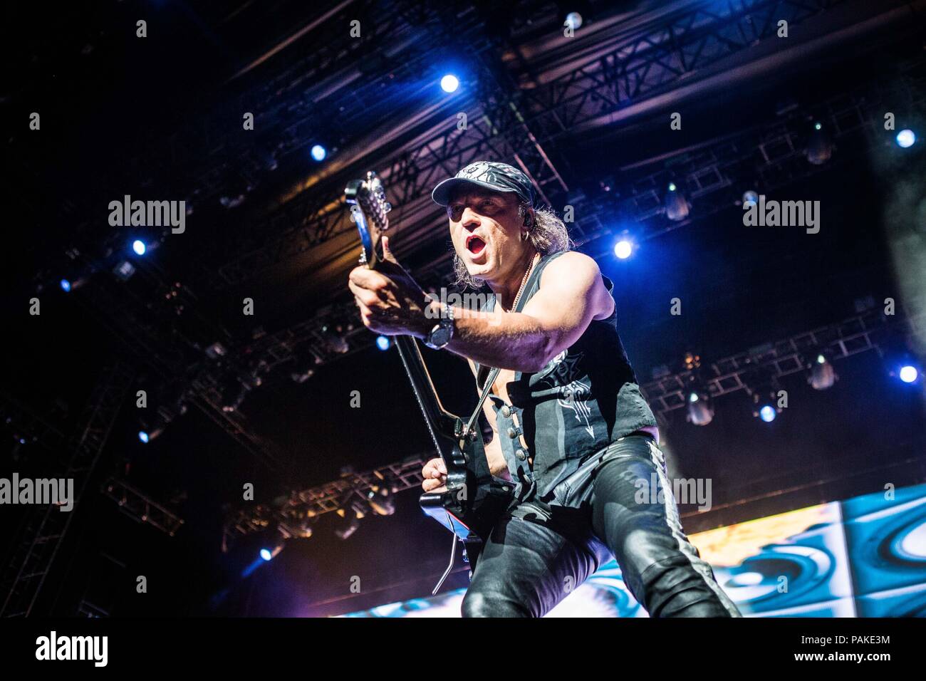 Verona, Italien. 23. Juli 2018. Scorpions live auf Arena di Verona © Roberto Finizio / alamy Leben Nachrichten Stockfoto