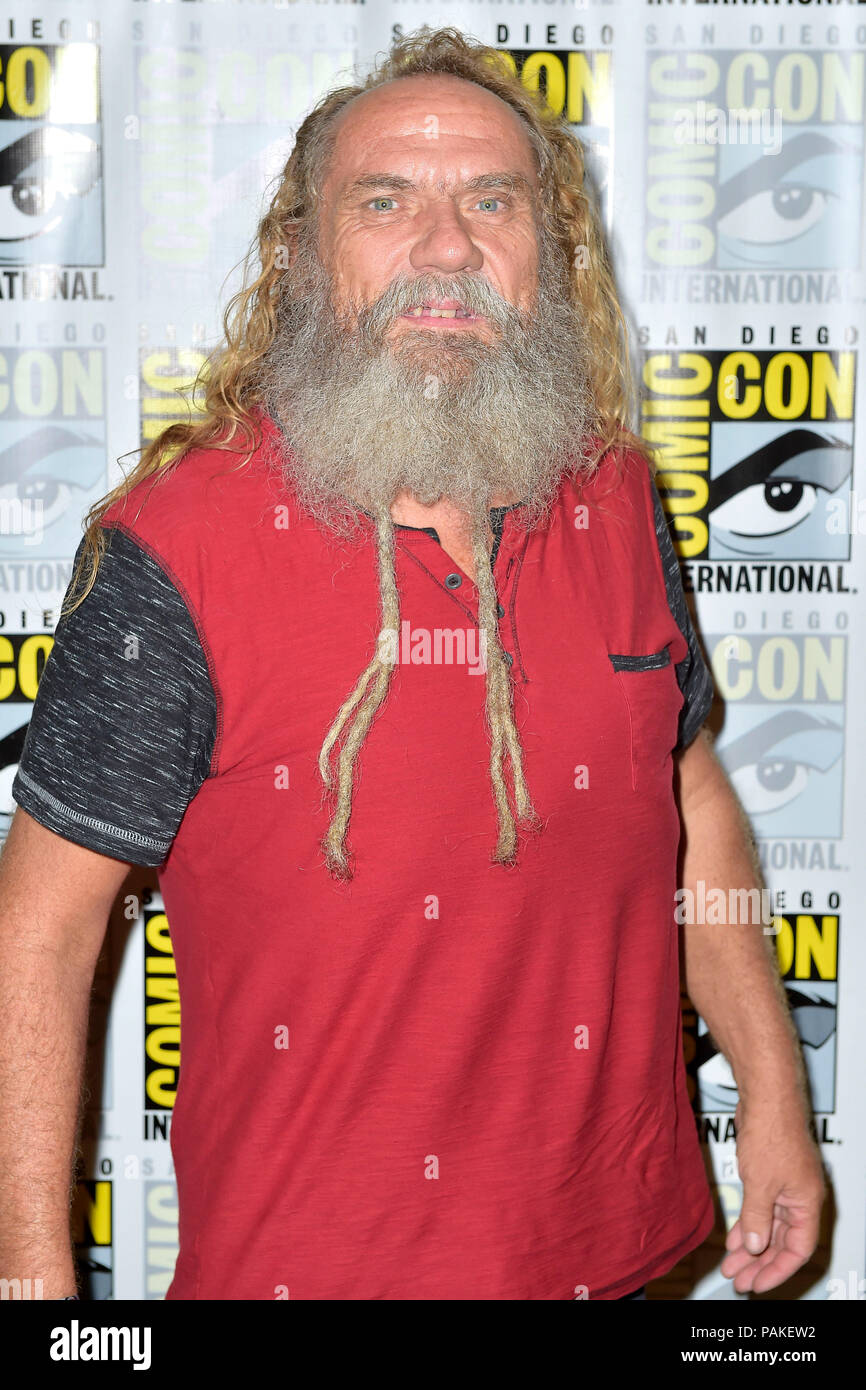 Christian Calloway am Fotoshooting für die TV-Serie "Twin Peaks" auf der San Diego Comic-Con International 2018 im Hilton Bayfront Hotel. San Diego, 21.07.2018 | Verwendung weltweit Stockfoto