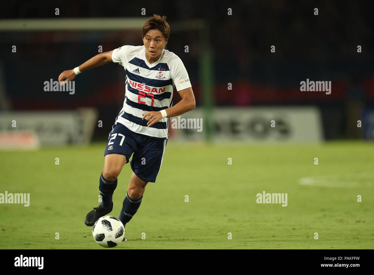 Tokio, Japan. 22. Juli, 2018. Ken Matsubara (F Marinos) Fußball: 2018 J1 Liga Match zwischen den F. Tokyo 5-2 Yokohama F Marinos an Ajinomoto Stadion in Tokio, Japan. Quelle: LBA/Alamy leben Nachrichten Stockfoto