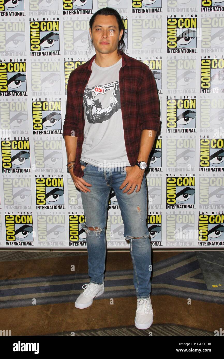 Blair Redford anwesend für San Diego Comic-Con-SAT, San Diego Convention Center, San Diego, CA 21. Juli 2018. Foto von: Priscilla Grant/Everett Collection Stockfoto