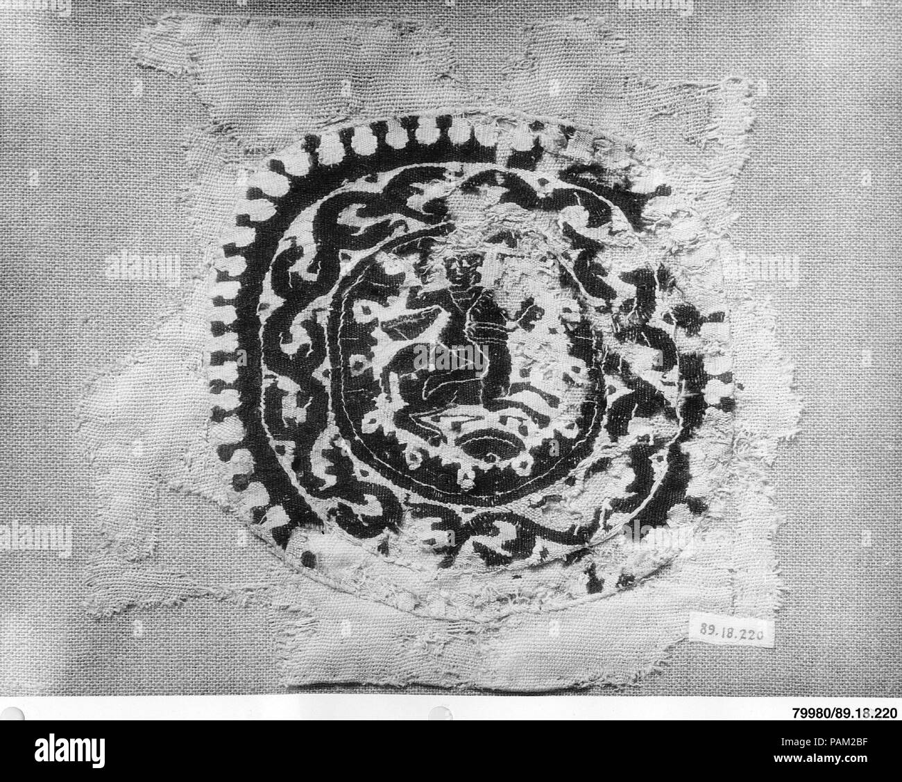 Fragment. Maße: 8 cm hoch 10 cm breit (20,32 cm hoch 25,4 cm breit). Datum: 4. Museum: Metropolitan Museum of Art, New York, USA. Stockfoto