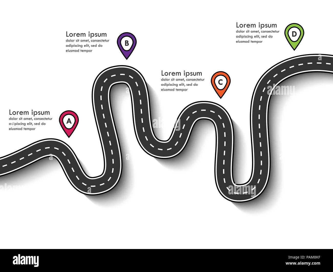 Reise und Reise Route. Business und Reise Infografik Design Template Reise und Reise Route. Business und Reise Infografik Design Template