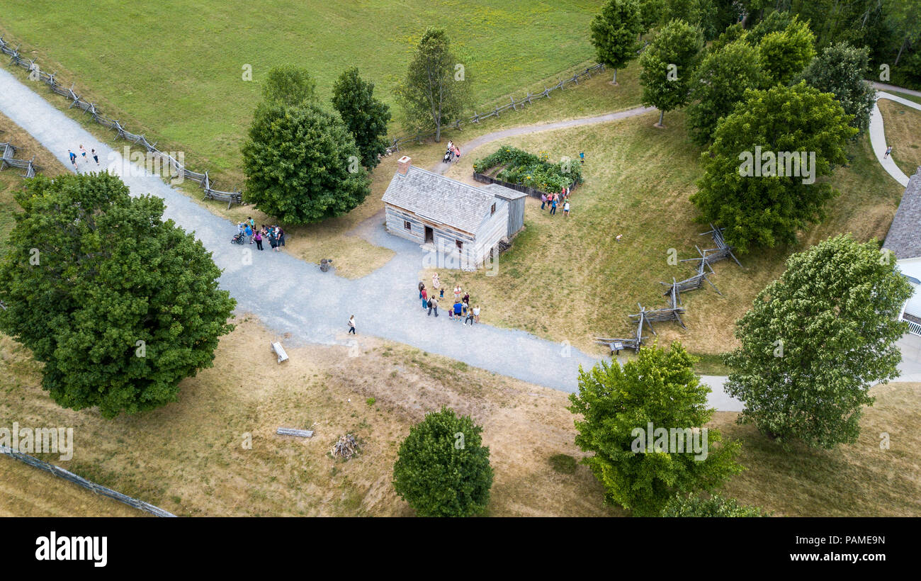 Smith Family Farm (Museum), Palmyra, New York, USA Stockfoto