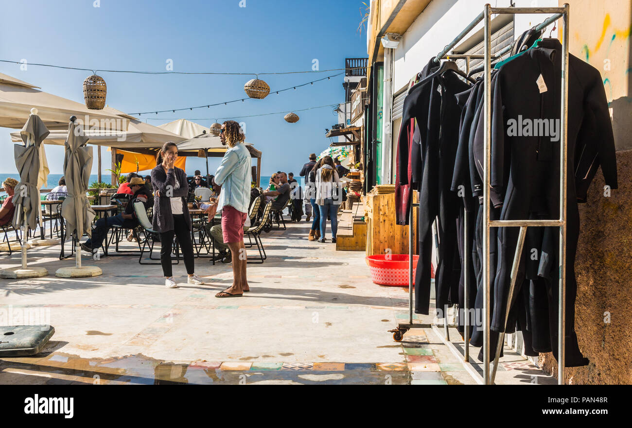 Taghazout surfen Kultur Stockfoto