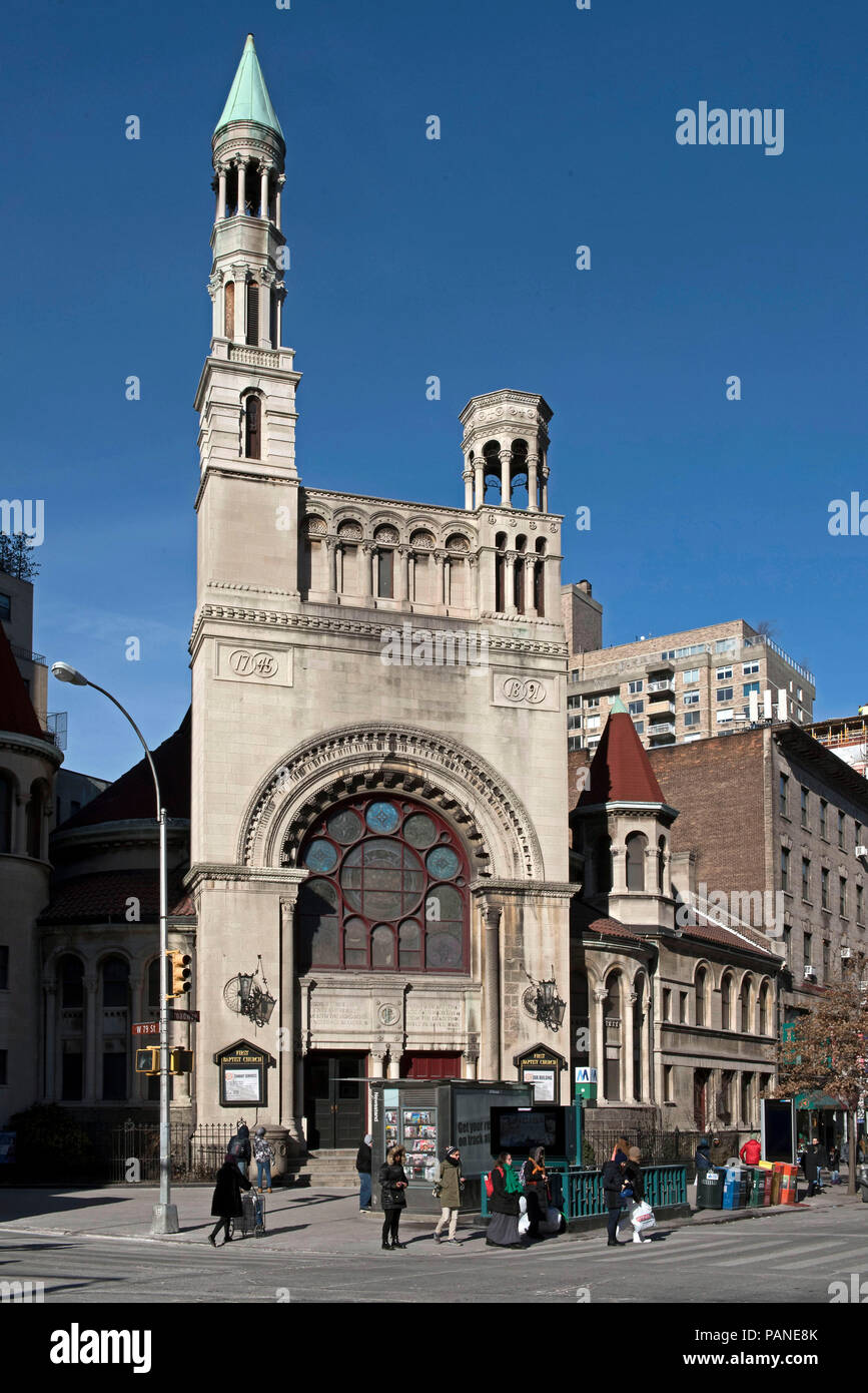 Die First Baptist Church am Broadway ist eine konservative, unabhängige, Evangelisation, Mission-orientierte Kirche in Gemeinschaft mit der Southern Baptist Con Stockfoto