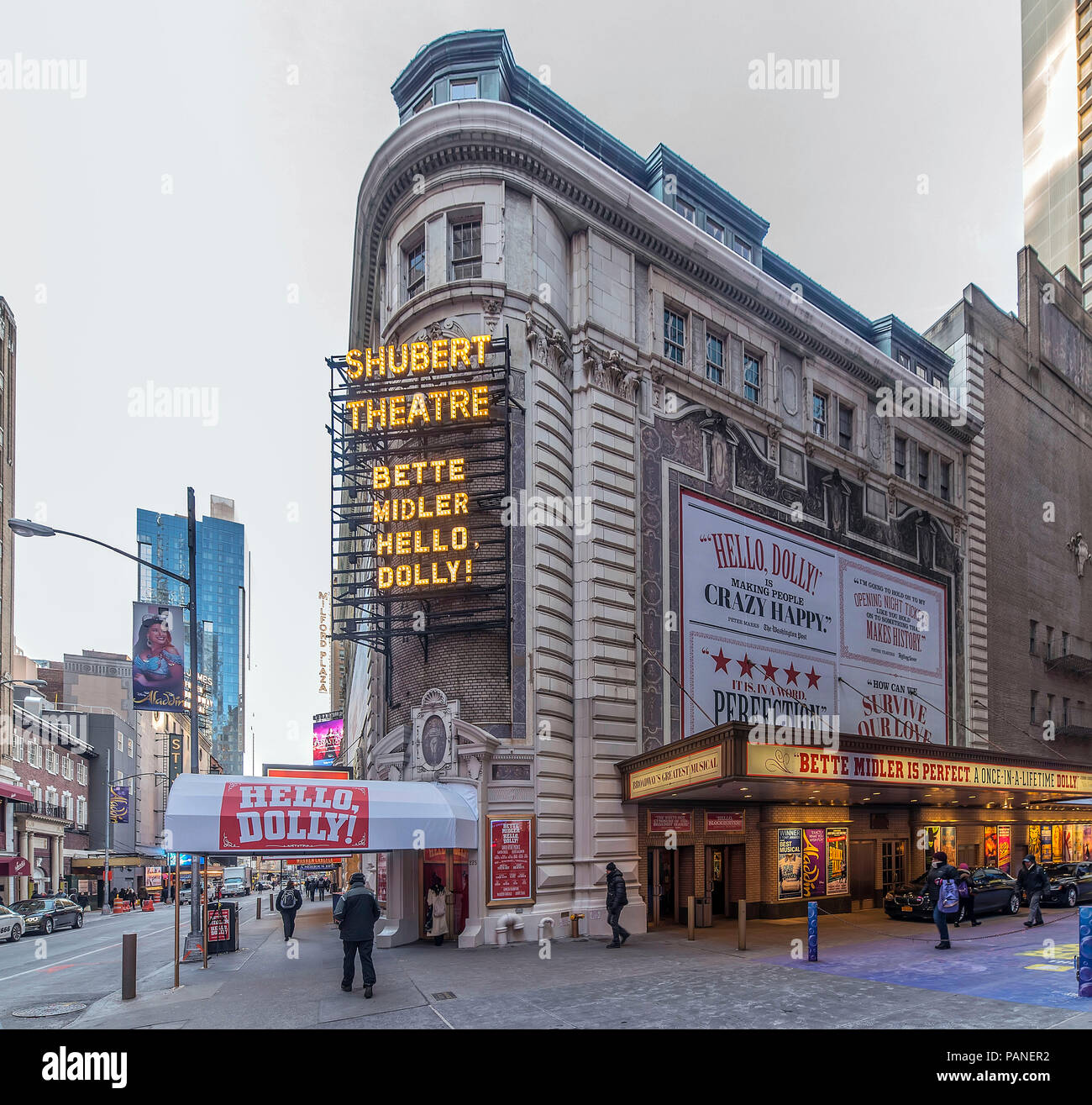 Das Schubert Theater Broadway, Manhattan, New York City, USA, Januar 02, 2018 Foto © Fabio Mazzarella/Sintesi/Alamy Stock Foto Stockfoto