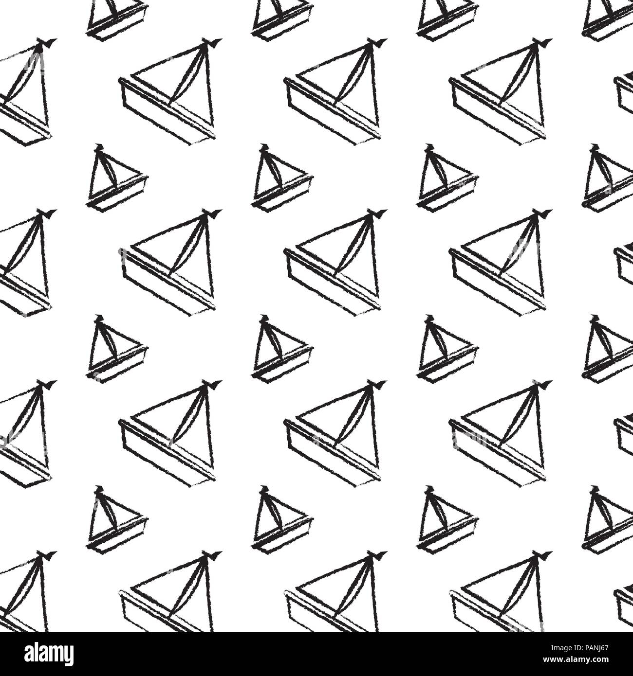 Grunge Schiff transport Meer Fahrzeug Hintergrund Stock Vektor