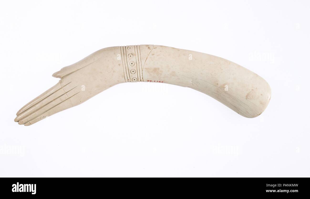 1880. Abmessungen: L 20,1 × W. 6 × Th. 1 cm (7 15/16 x 2 3/8 x 3/8 in.). Dynastie: Dynasty 12, Mid-Dynastie 13. Datum: Ca. 1900-1640 v. Chr.. Museum: Metropolitan Museum of Art, New York, USA. Stockfoto