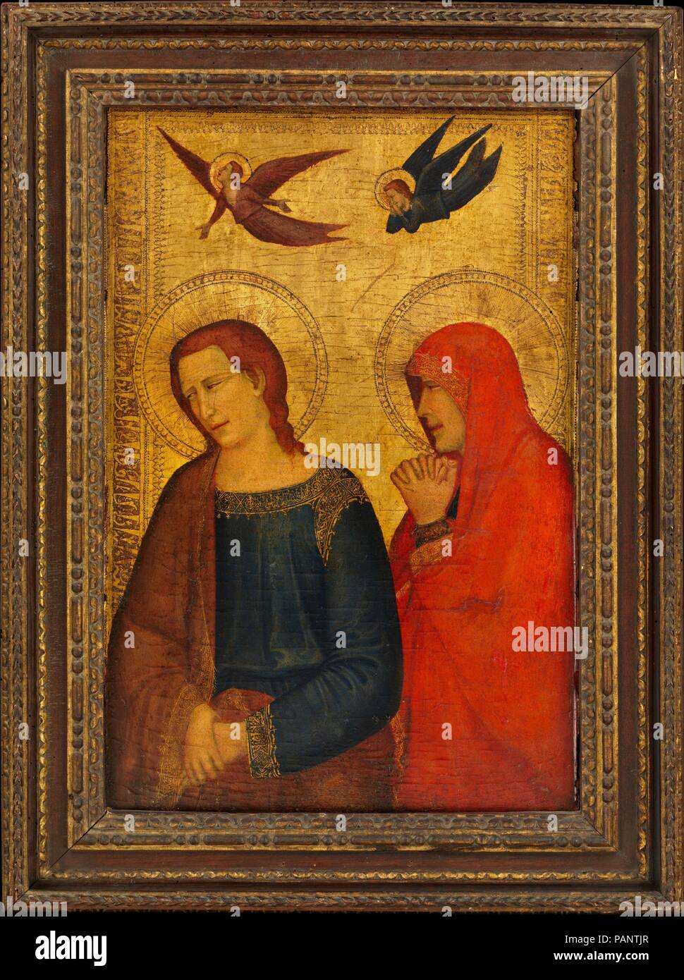 Cassetta Rahmen. Kultur: Italienisch, Venedig. Abmessungen: 73,6 x 54,9, 57,2 x 38,3, 59 x 40,6 cm. Datum: Ca. 1520. Museum: Metropolitan Museum of Art, New York, USA. Stockfoto