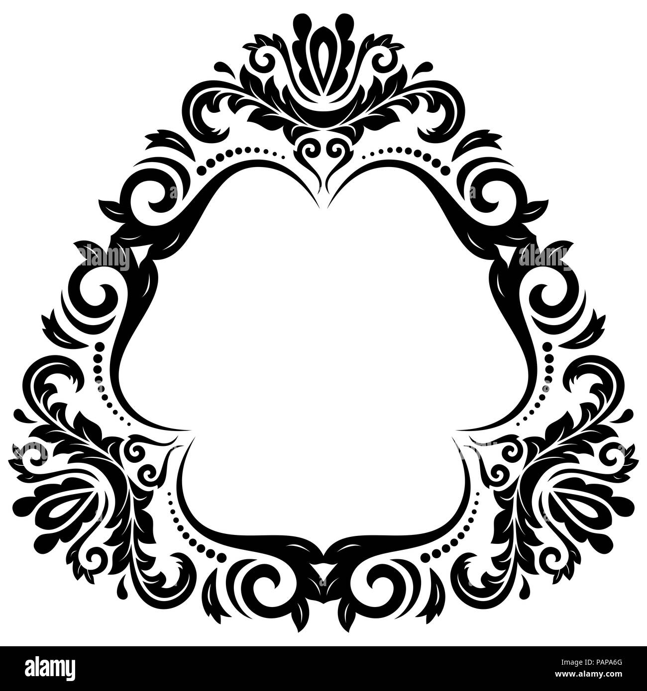 Orientalische abstraktes Muster Stockfoto