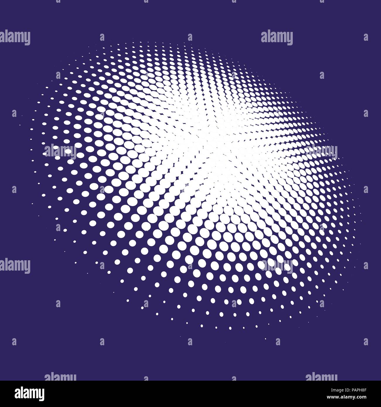 Dot Pattern Rasterpunkte Design. Halbtonmuster vector Hintergrund, vector Hintergrund. Grunge halftone Vektor Textur. Vector Illustration Stock Vektor