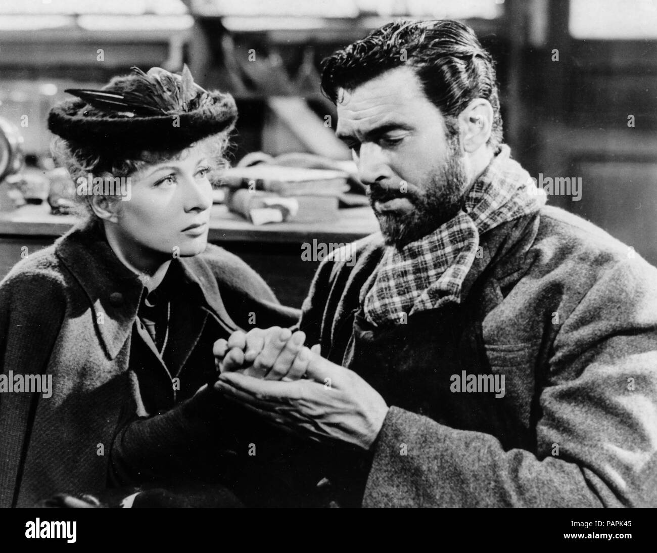 Walter Pidgeon, Greer Garson, Madame Curie, 1943 Stockfoto