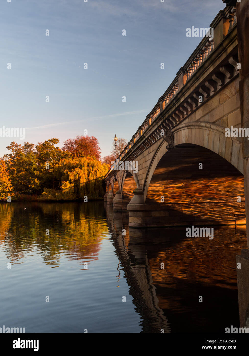 Serpentine Bridge, Hyde Park, London Stockfoto