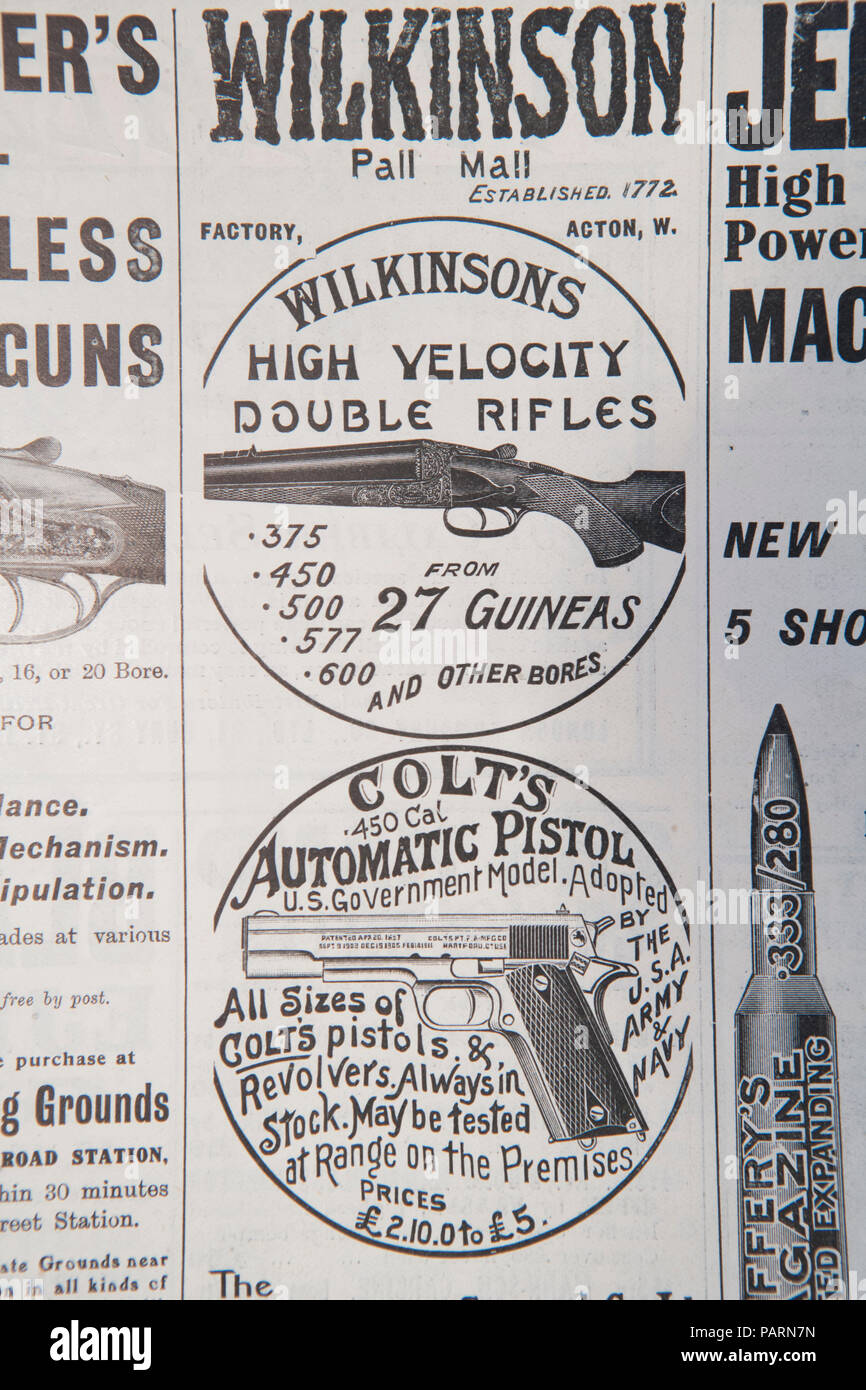 Aus einer alten Zeitschrift während des Zeitraums 1914-1918. UK GB Stockfoto