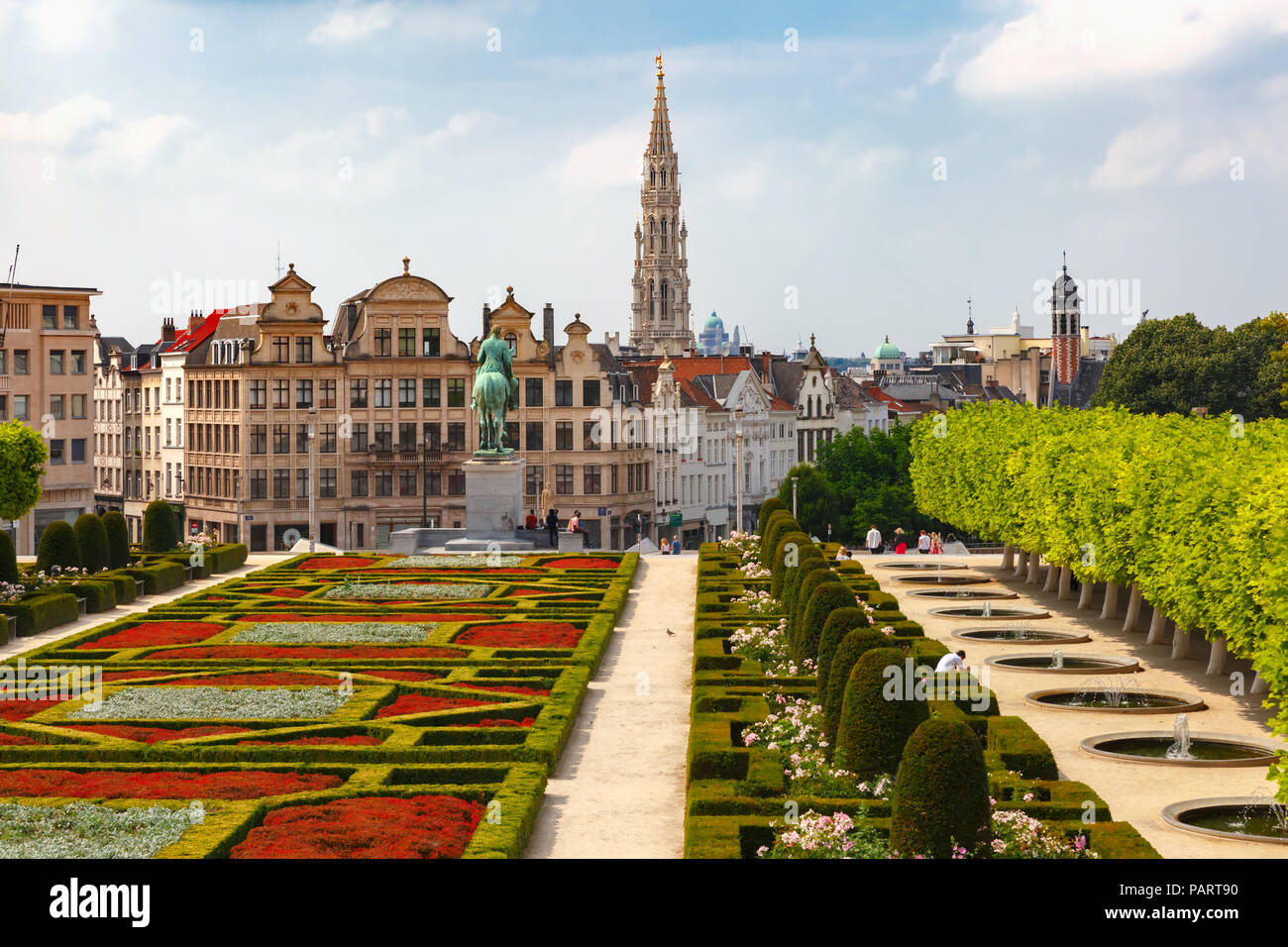 Brussels City Hall in Brüssel, Belgien Stockfoto