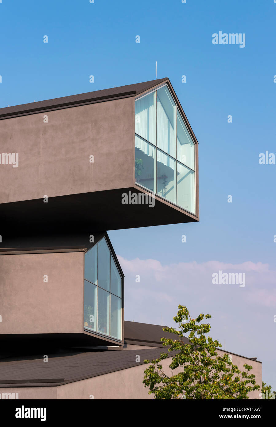 Gebäude in Vitra Campus VitraHaus, Weil am Rhein, Deutschland Stockfoto