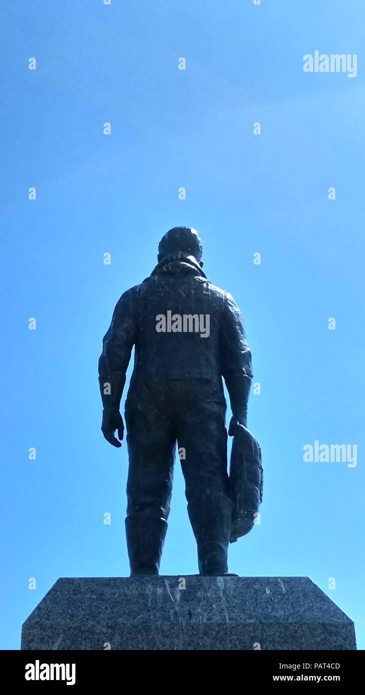 RAF (Royal Air Force) Commonwealth und Alliierte Luftstreitkräfte 1939 - 1945 Memorial, Plymouth Hoe, Devon, England, Großbritannien Stockfoto