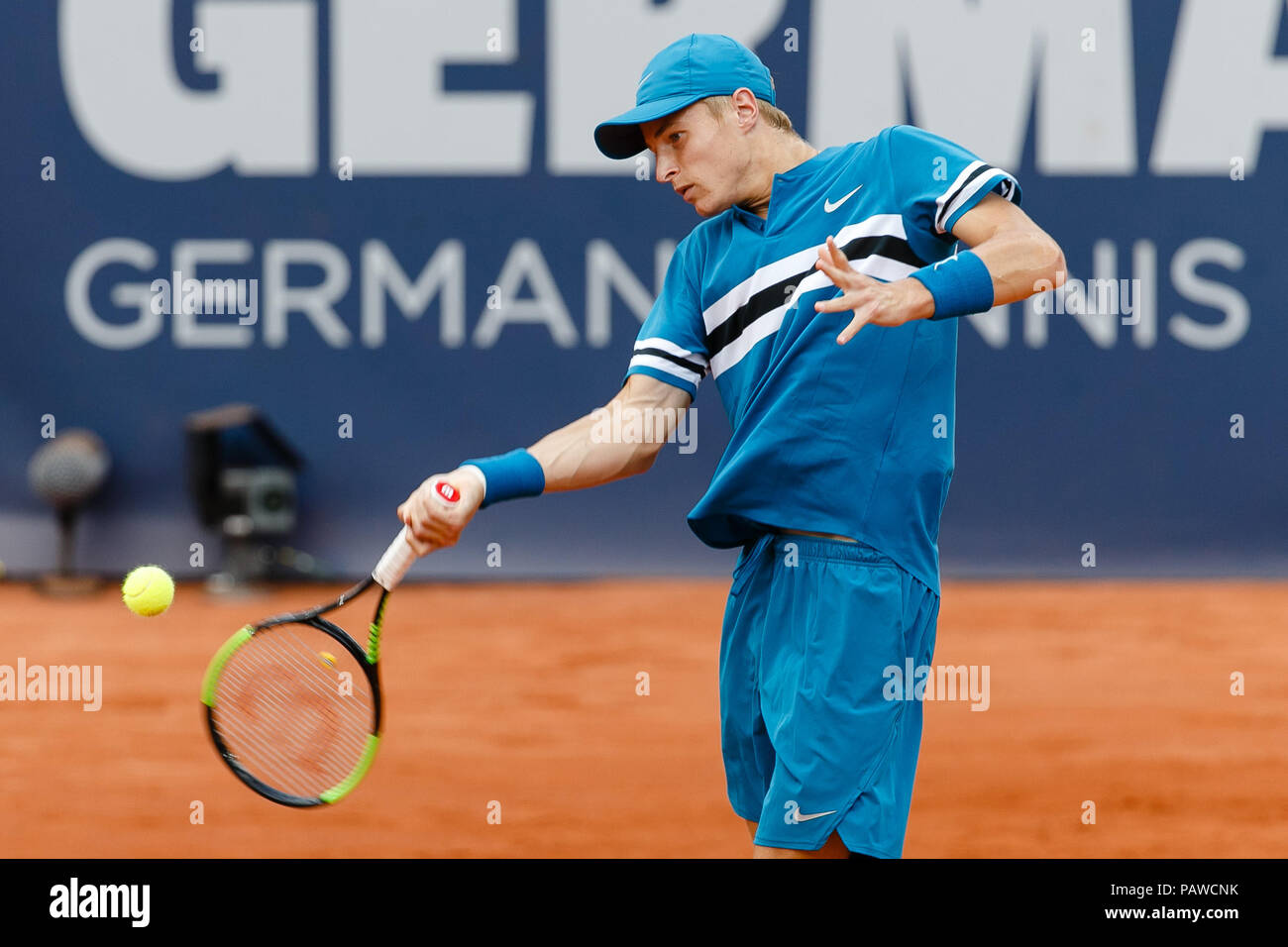 Junge deutsche Tennisspieler Rudolf Molleker Stockfoto