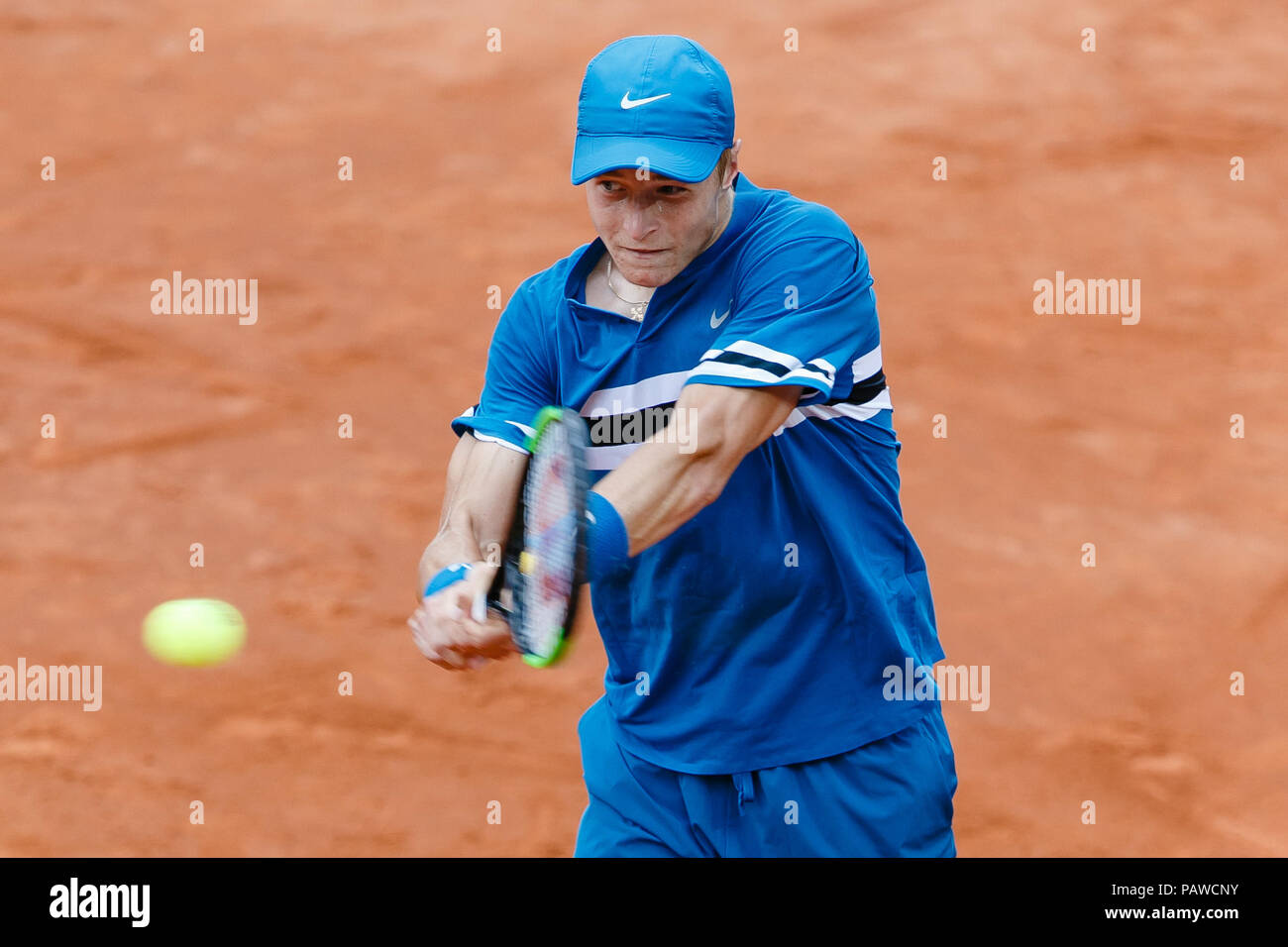 Junge deutsche Tennisspieler Rudolf Molleker Stockfoto