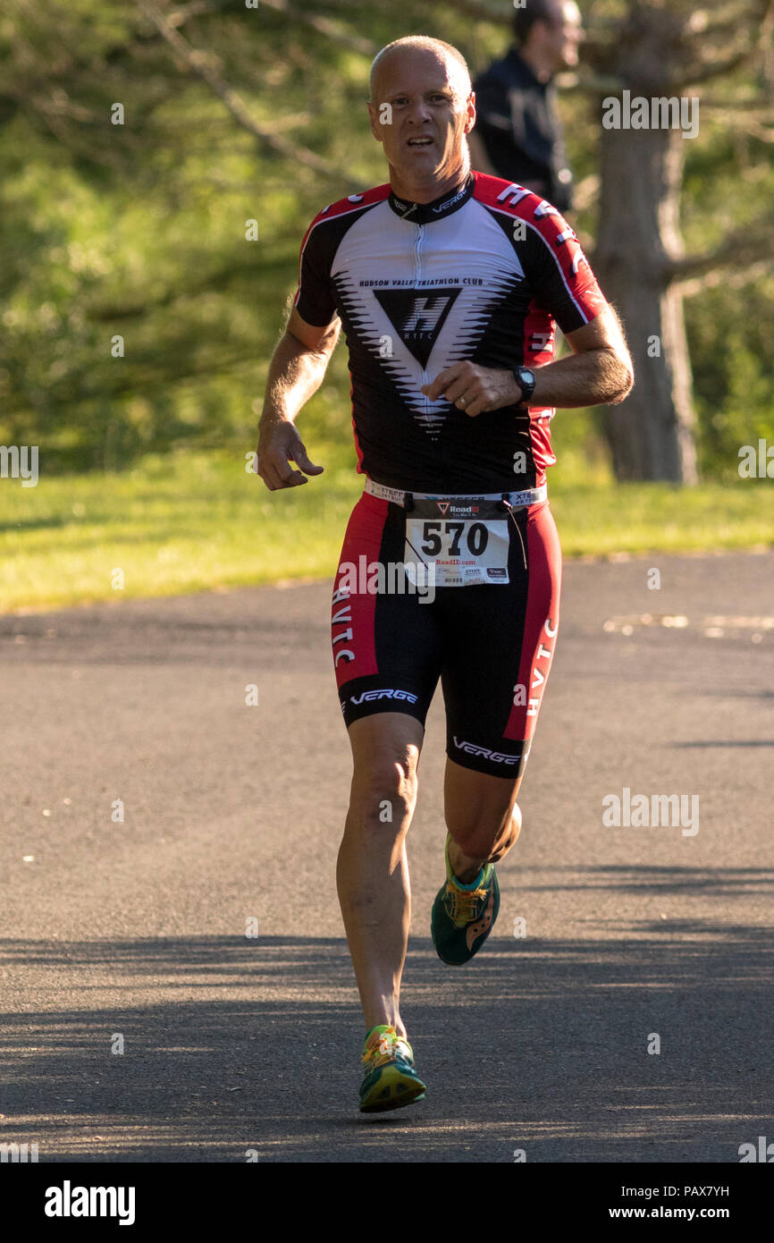 HVTC Sommer Tri-Serie Rennen #2 Stockfoto