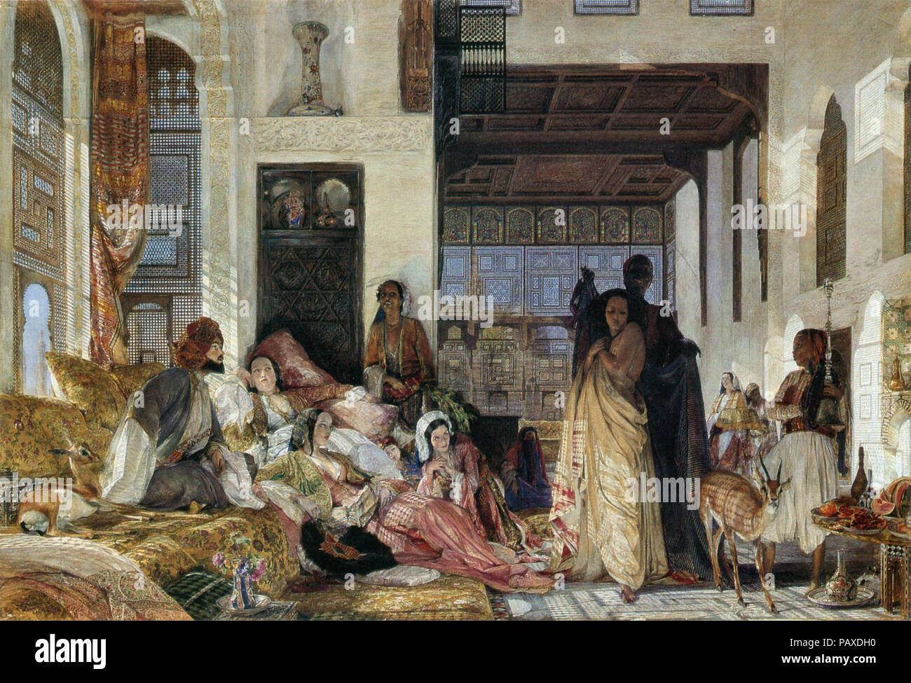 Lewis John Frederick - die Hhareem 1. Stockfoto