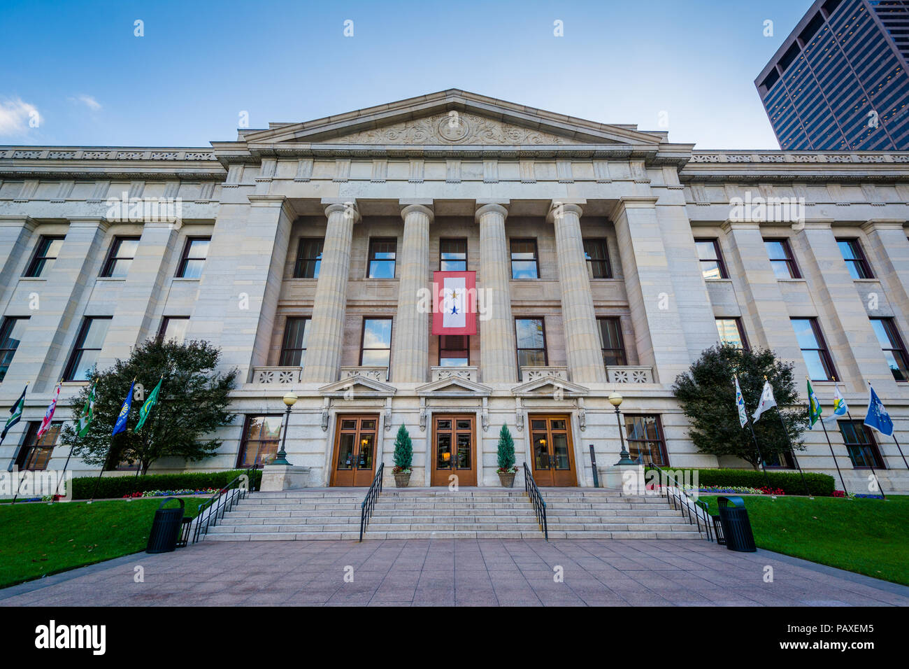 Die Ohio Statehouse, in Columbus, Ohio. Stockfoto