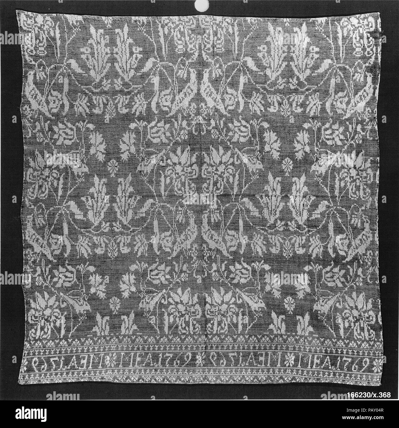Stück. Kultur: Deutsch. Abmessungen: H 30 cm x W 31 cm (Breite) (77,5 x 78,7 cm). Datum: 1769. Museum: Metropolitan Museum of Art, New York, USA. Stockfoto