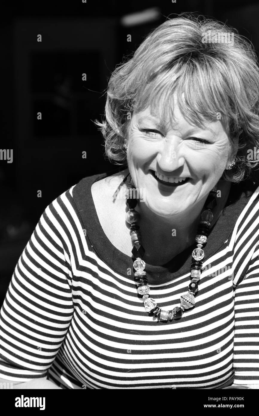 Sue Hill Kriminalhauptkommissar. Polizei. Stockfoto