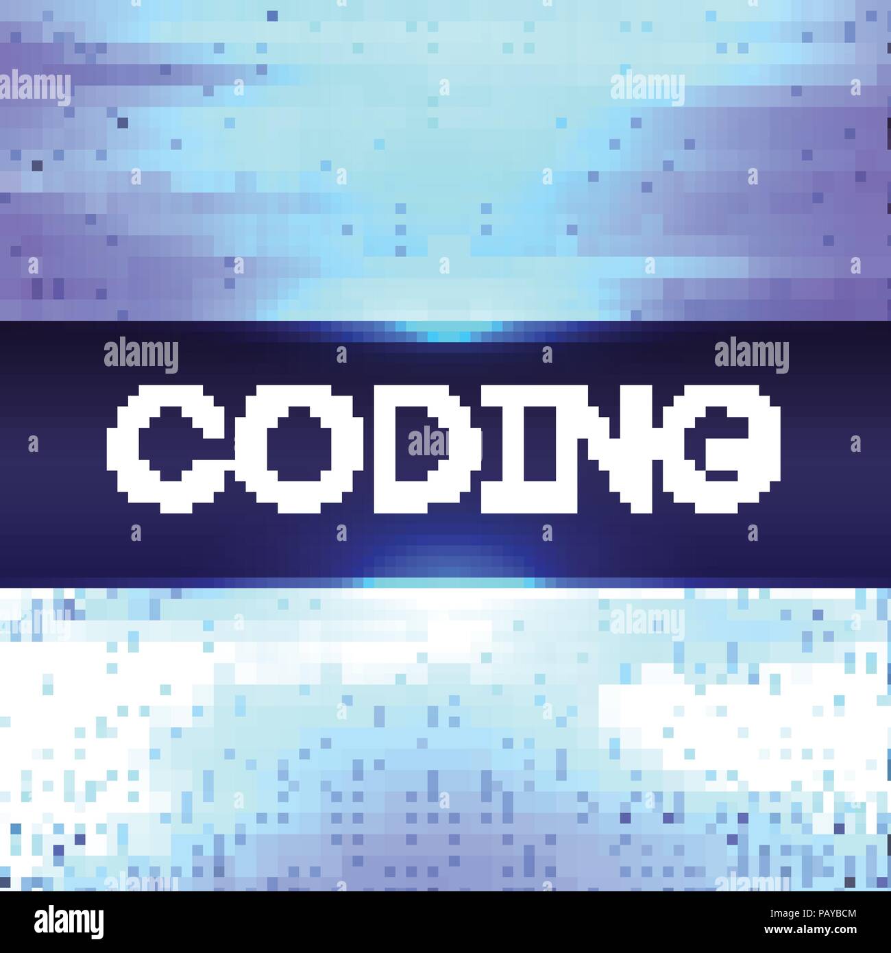 Programmiercode abstrakte Technologie Hintergrund der Software Entwickler und Computer Skript Stock Vektor