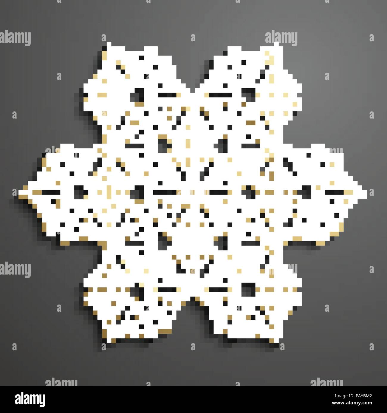 Islamische ornament Vektor, persische motiff. 3d Ramadan islamische runden Muster Elemente. Geometrische logo Vorlage festlegen. Kreisförmige Zierpflanzen arabische Symbole Vektor. Stock Vektor